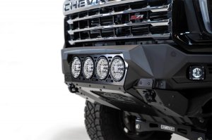 Chevrolet 2500 Bumper - Front - Addictive Desert Designs - Bomber - Hammer Black - `20-`23 Chevrolet 2500 Bumper - Front - Addictive Desert Designs - Bomber - Hammer Black - `20-`23